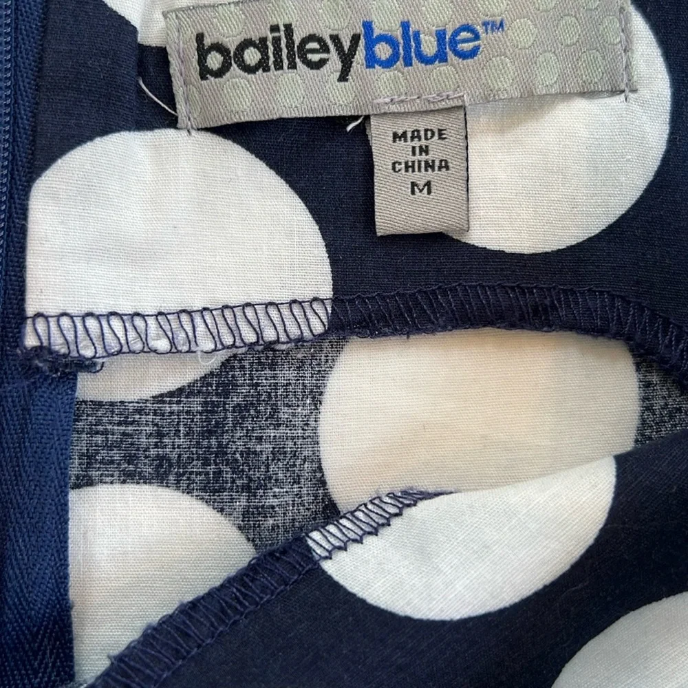 bailey blue sleeveless navy
